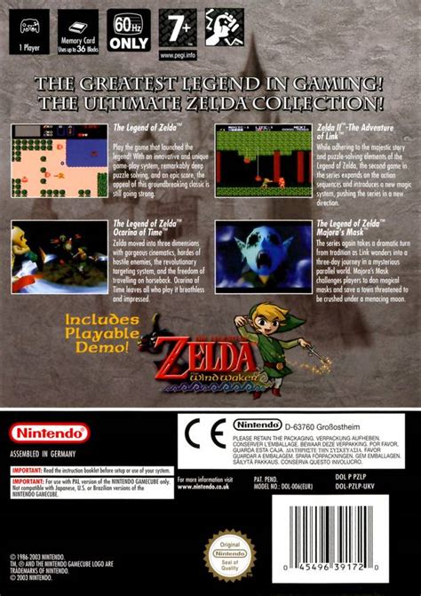 The Legend Of Zelda Collectors Edition Box Shot For Gamecube Gamefaqs