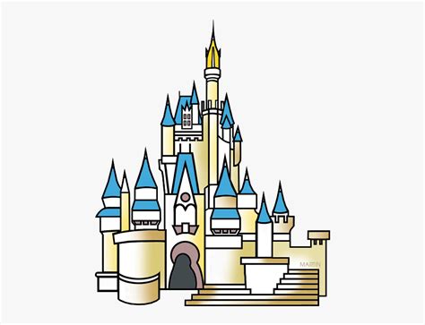 Download transparent disney castle png for free on pngkey.com. Architecture Clip Art By - Disney World Cinderella Castle ...