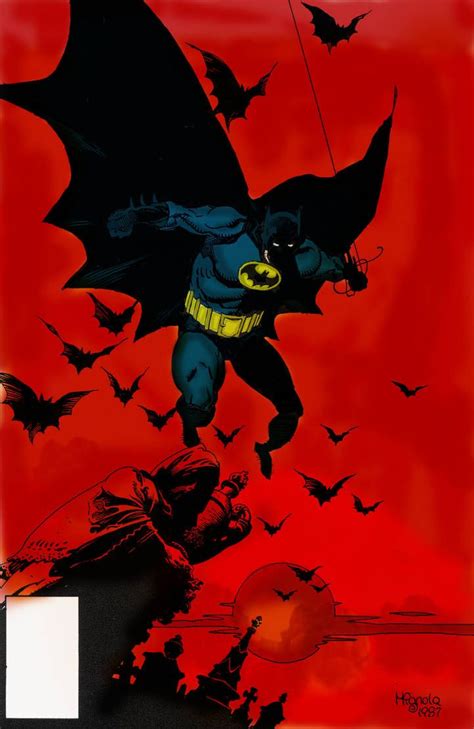 Mike Mike Mignolas Batman Colored By Theitalianbear On Deviantart