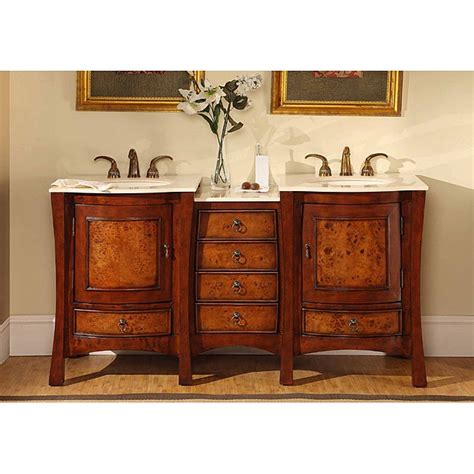 Check spelling or type a new query. Silkroad Exclusive Marble Top 67-inch Double Sink Vanity ...