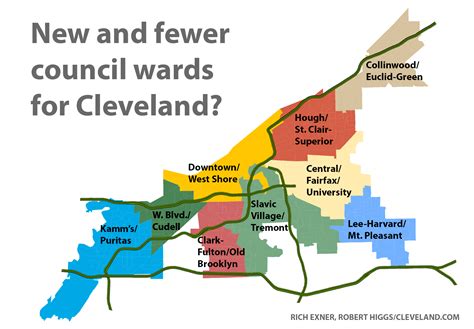 City Of Cleveland Ward Map Map Of West