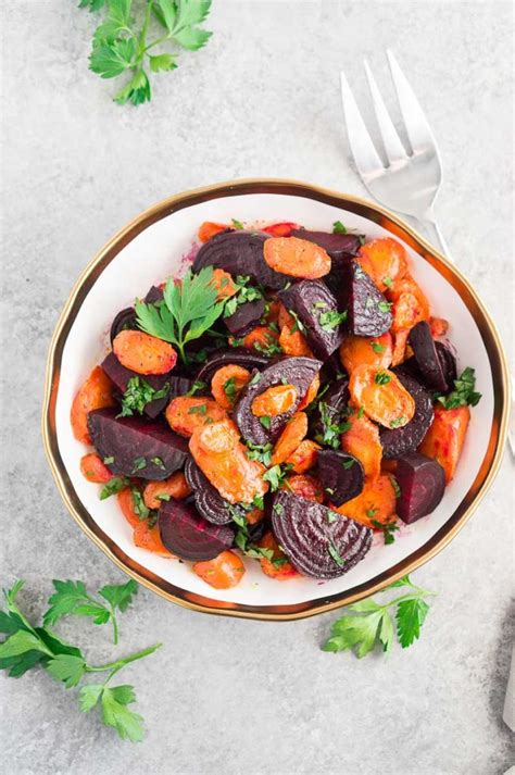 Roasted Beets And Carrots Delicious Meets Healthy