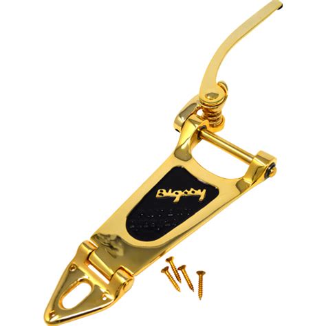 Bigsby B Glh Vibrato Tailpiece Left Hand Gold