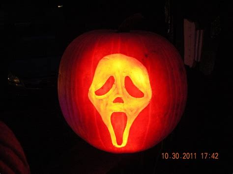 Halloween 11 Ghostface Halloween Pumpkin Carving Stencils Scary