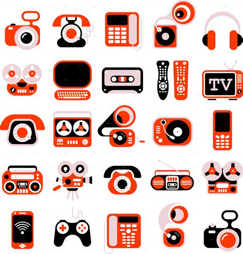 Electronic Icon Vector At Collection Of Electronic