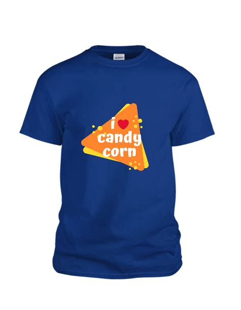 I Love Candy Corn Unisex Custom Made Adult Cool T Shirt Etsy