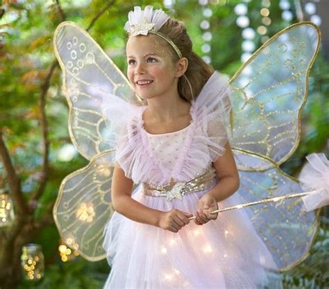 Toddler Pink Fairy Light Up Halloween Costume Light Up Costumes