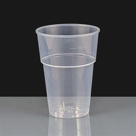 Disposable 22oz Katerglass Plastic Pint To Line Glasses