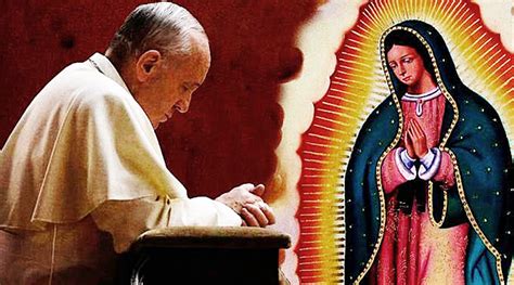 Hoy Iniciamos La Novena A La Virgen De Guadalupe Por El Viaje Del Papa