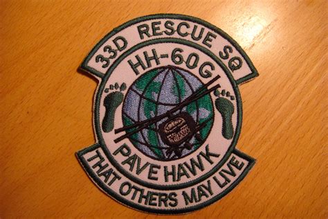 The Usaf Rescue Collection Usaf 33rd Rqs Hh 60g Pavehawk Green