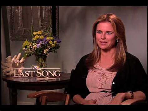 Interview With Kelly Preston The Last Song YouTube