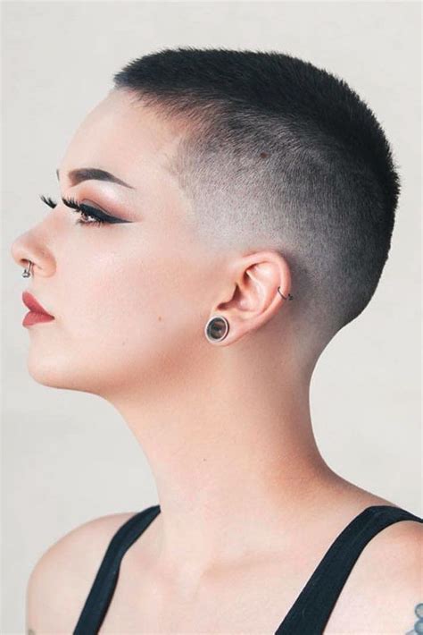 21 buzz haircut styles to try out this year in 2020 with images buzz haircut buzzed hair