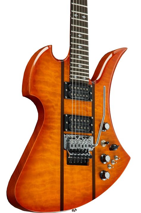 Bc Rich Legacy Series Mockingbird St Electric Guitar With Floyd Rose In Honey Burst Andertons