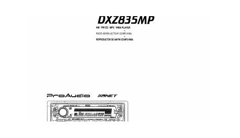 Clarion DXZB35MP Owner`s manual | Manualzz