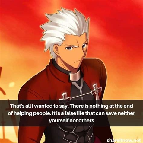 23 Best Archer Quotes From Fatestay Night Shareitnow