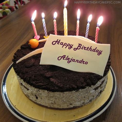 ️ Cute Birthday Cake For Alejandro