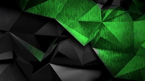 Wallpaper 4k Green Gallery Green And Black Background Abstract