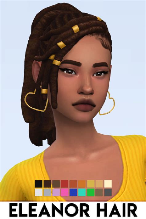 Sims 4 Natural Hair Cc Maxis Match