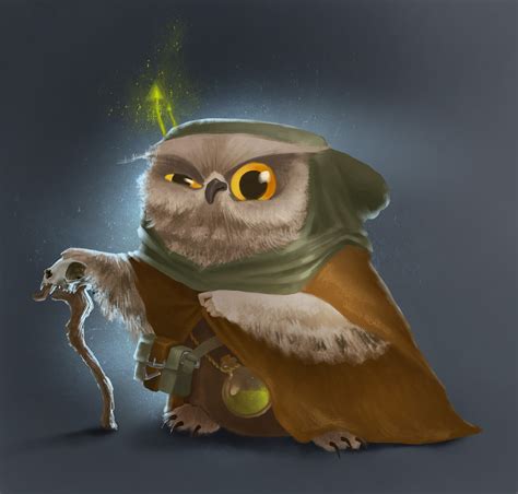 Artstation Owl Witch