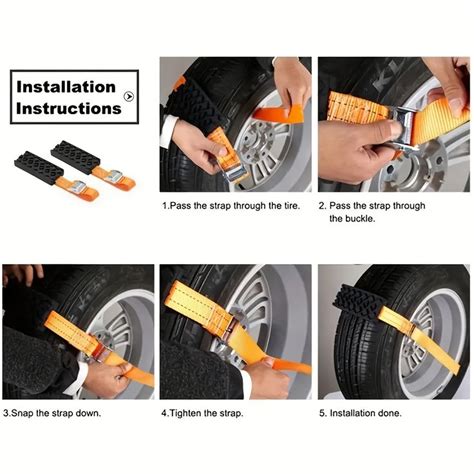 Unstuck Fast Get Traction In Snow Mud And Sand With Tire Chains For
