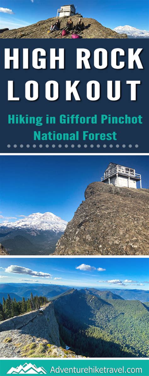 High Rock Lookout Hiking In Ford Pinchot National Forest