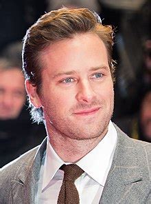 Despite coming from a family of successful businessmen, he struck out in a completely different direction as a tv and movie actor. Armie Hammer - Wikipedia