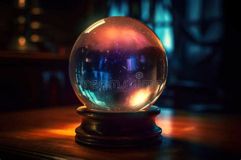 Magic Sphere Fortune Tellermind Power Concept Generative Ai Stock Illustration