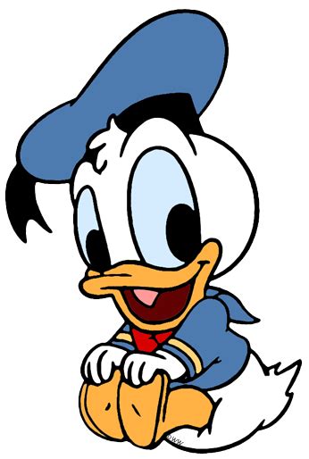 Baby Clipart Donald Duck Pencil And In Color Baby Clipartix