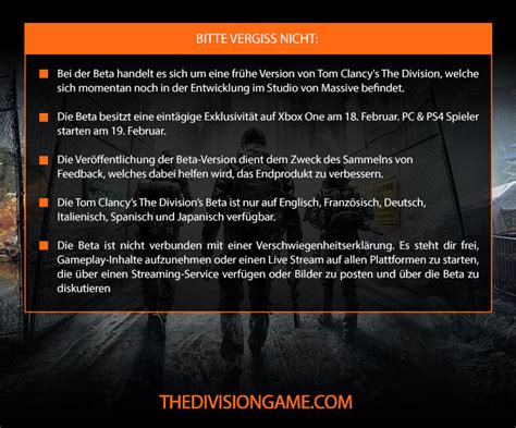 The Division Open Beta Gestartet Play Experience