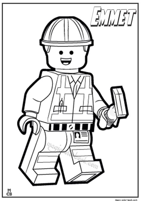 Lego Minifigure Coloring Page at GetColorings.com | Free printable colorings pages to print and