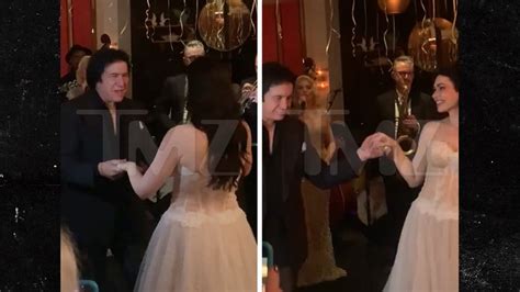 Gene Simmons Shares First Dance With Daughter Sophie At Her Marriage Ceremony Celebrity Rats