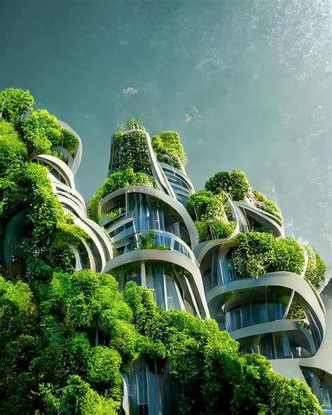 Biophilic Architecture Green Architecture Futuristic Architecture