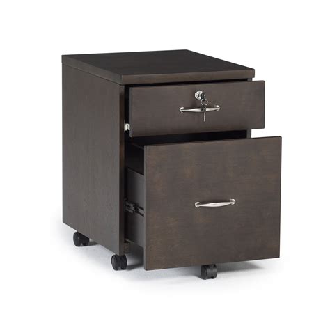 Clear polyurethane light duty swivel caster. Newel Locking 2-Drawer Wood Filing Cabinet with Casters ...