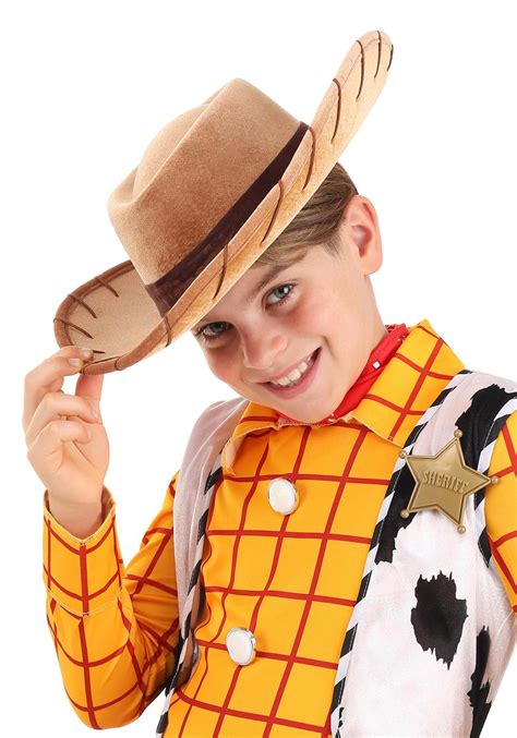 Deluxe Kids Woody Hat Toy Story Costume Accessories For Kids
