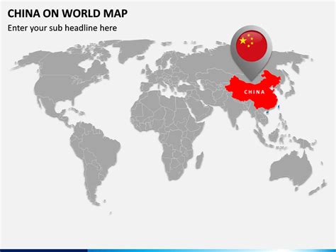Powerpoint China On World Map