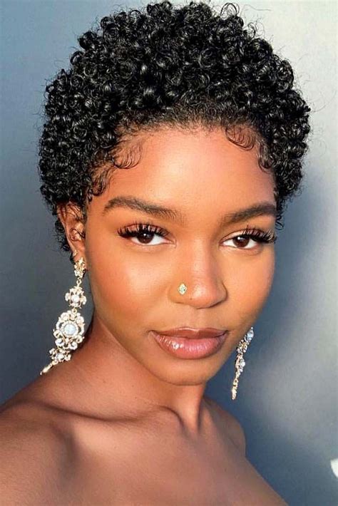 Twa Hair Ideas For A New Take On Natural Hairstyles For Short Hair In 2020 Twa Hairstyles