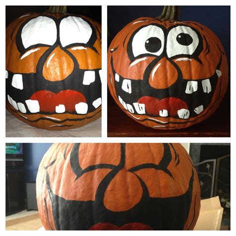 My Easy Silly Face Pumpkin Pumpkin Projects Pumpkin Carving Crafty