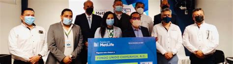 Fundación Metlife México Realiza Un Donativo A Fondo Unido United Way