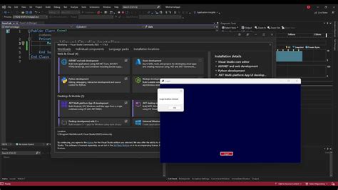 WinForms With Visual Basic Inside Visual Studio 2022 VB Net Getting