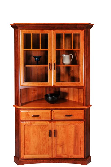 Corner Cabinet Amish Furniture Connections Amish Furniture Connections