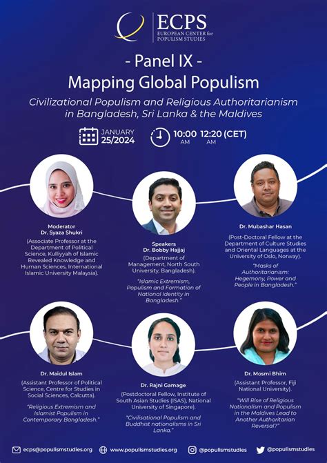 Bulent Kenes On Linkedin Ecps Mapping Global Populism Panel 9