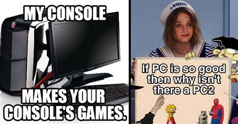 23 Spot On Gaming Memes To Stoke The Pc Vs Console Wars Funny