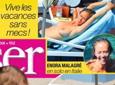 Des Photos D Enora Malgr Nue Topless En Italie Whassup