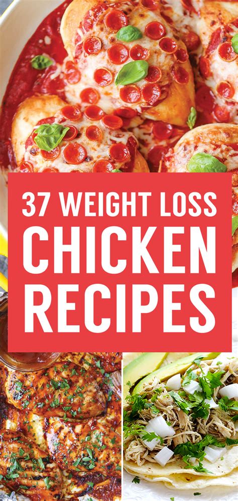 Baked lemon chicken with asparagus grilled chicken fajitas; 37 Healthy Weight Loss Chicken Recipes That Are Packed ...