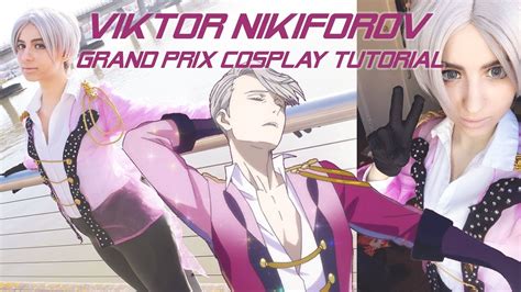 viktor nikiforov full cosplay tutorial grand prix stay close to me yuri on ice [ユーリ