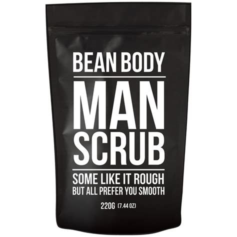 Bean Body Coffee Bean Scrub 220g Man Scrub Buy Online Mankind