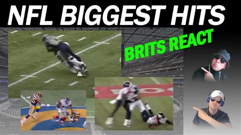 Nfl Biggest Hits Brits React Youtube