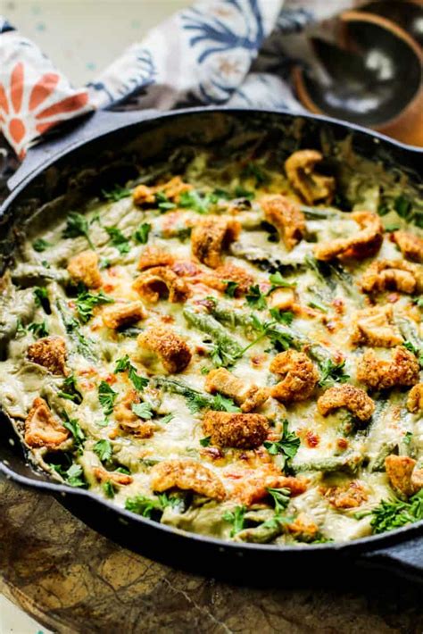 Beans and lentils are very low in fat, high in fiber and are frequently referred to as a wonder food. Low Carb Green Bean Casserole | Recipe | Green bean ...