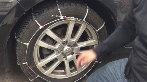 How To Install Snow Chains Youtube