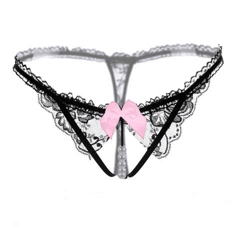 Buy High Quality Sexy Underwear Women Thong Bow Lace